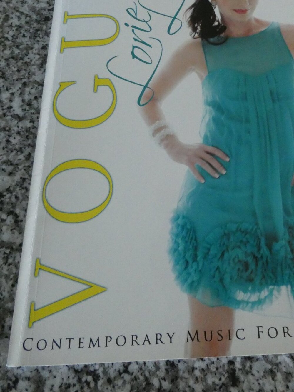 Lorie Line VOGUE music book